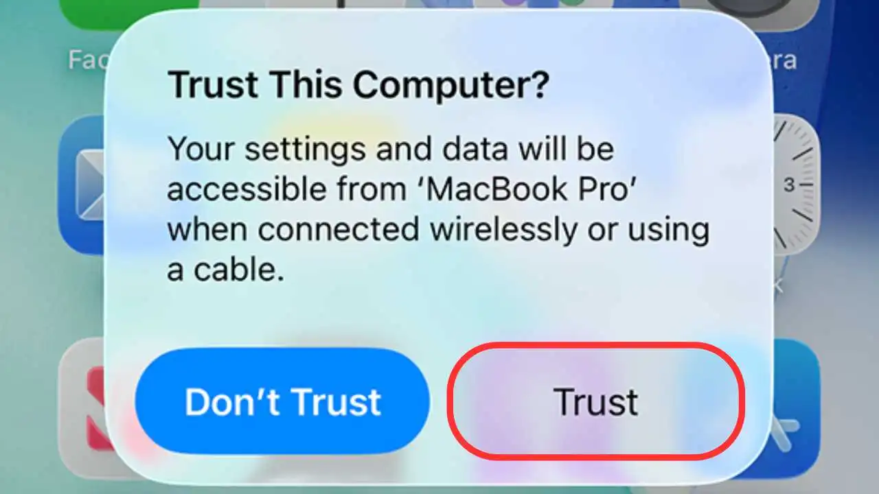 Trust This Computer